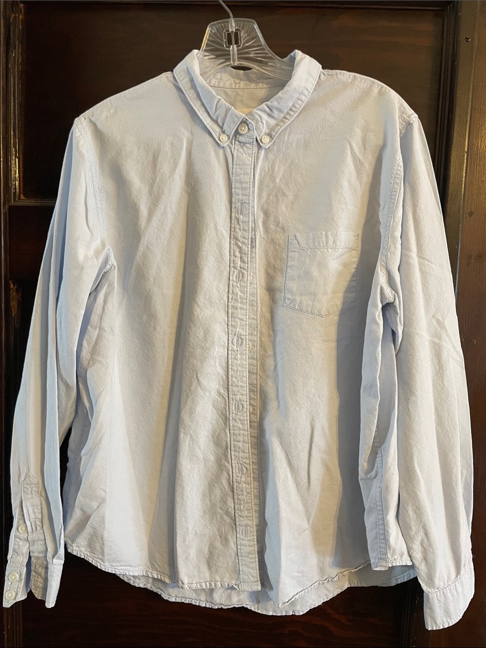 Universal Thread Light Blue Women’sButton-Down Shirt - Casual Long Sleeve